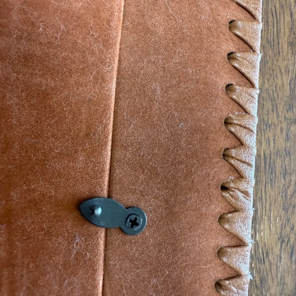 Light Brown‎ Leather Picture Frame with Velvet lining